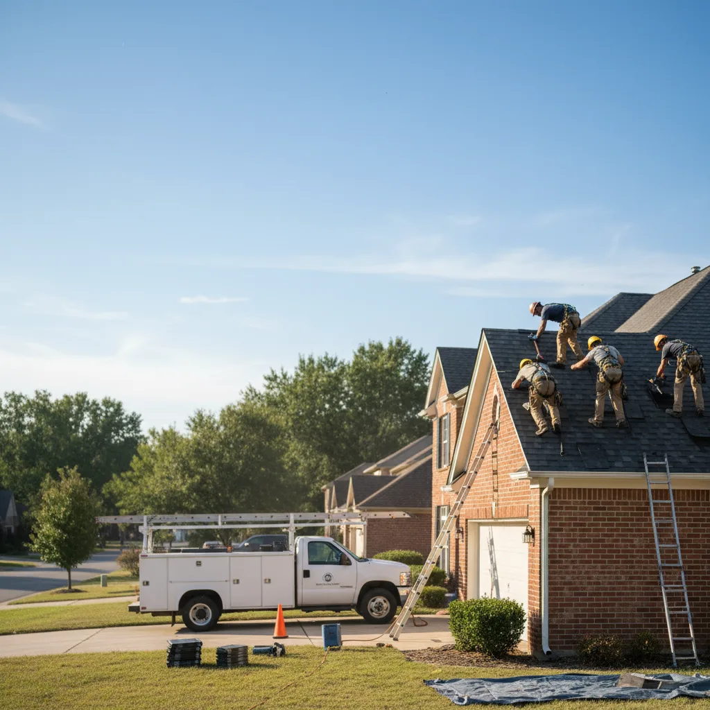 Roof Repair in Wingate